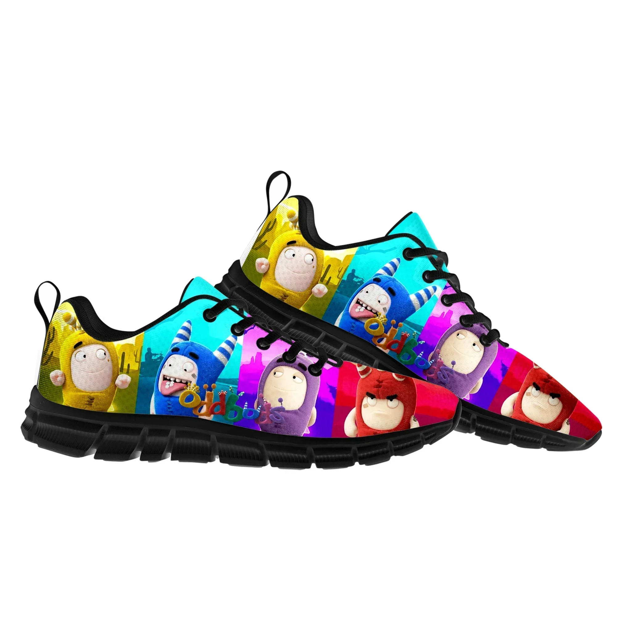 Men Shoes Singapore - รองเท้ากีฬา Oddbods สำหรับผู้ชาย ผู้หญิง และวัยรุ่น รองเท้าผ้าใบสวมใส่สบาย