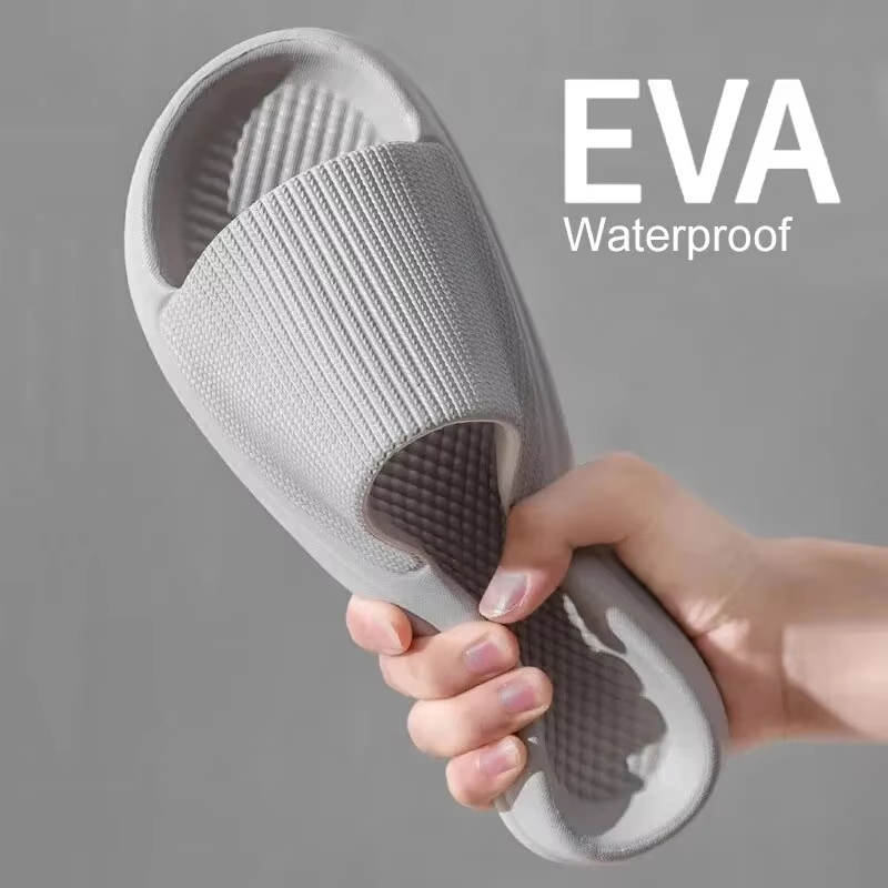 Men'S Shoes In Fashion - รองเท้าอาบน้ำนวดฝ่าเท้าแบบนุ่มสำหรับผู้หญิงผู้ชายคู่รัก กันน้ำ กันลื่น ใส่สบายในบ้าน แฟชั่น รองเท้าแตะห้องน้ำ