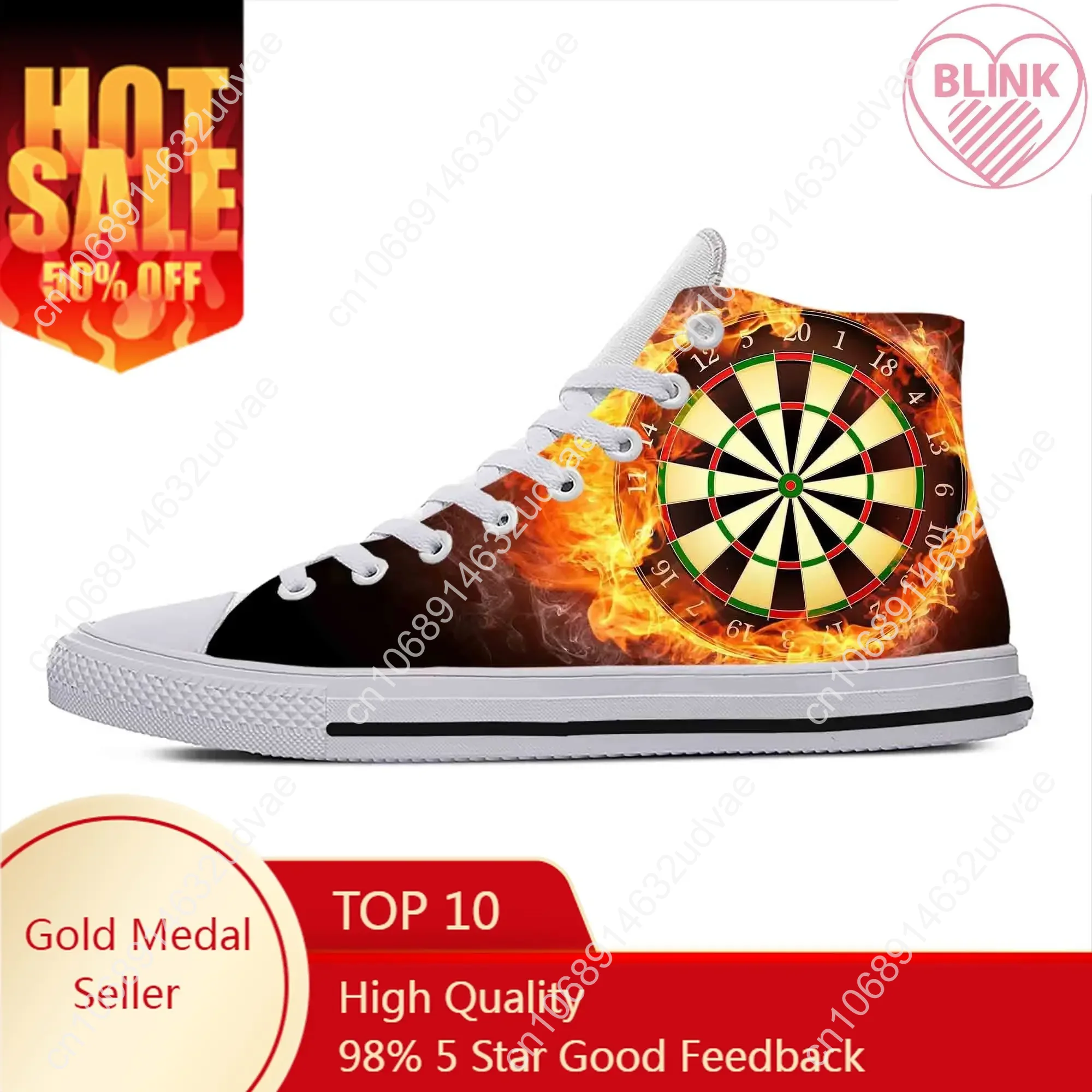 Men'S Shoes Target - เกมกีฬาลูกดอก Dartboard Dart board เป้าหมาย Cool