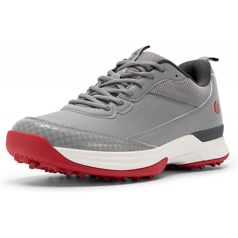 Men'S Shoes Professional - รองเท้ากอล์ฟ FitVille Wide สำหรับผู้ชาย รองเท้ากอล์ฟสำหรับเล่นกลางแจ้ง กันน้ำ