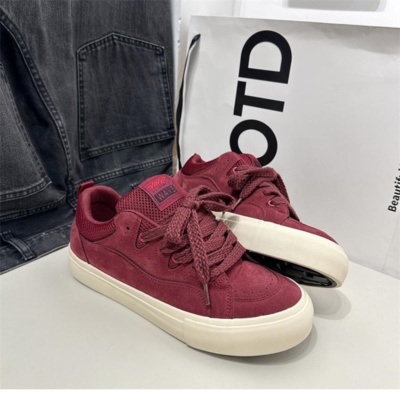 Men'S Shoes Target - รองเท้าผ้าใบสีแดงสำหรับผู้ชาย รุ่นซัมเมอร์ ทันสมัย เข้าได้กับทุกชุด สไตล์สปอร์ต ลำลอง
