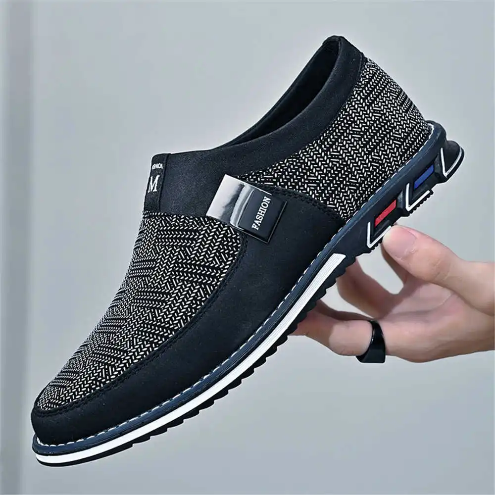 Men'S Shoes Good For Flat Feet - สีน้ําเงินเข้ม 44-45 ฤดูร้อนรองเท้าขายเดิน Beige รองเท้าผ้าใบผู้ชาย Mens
