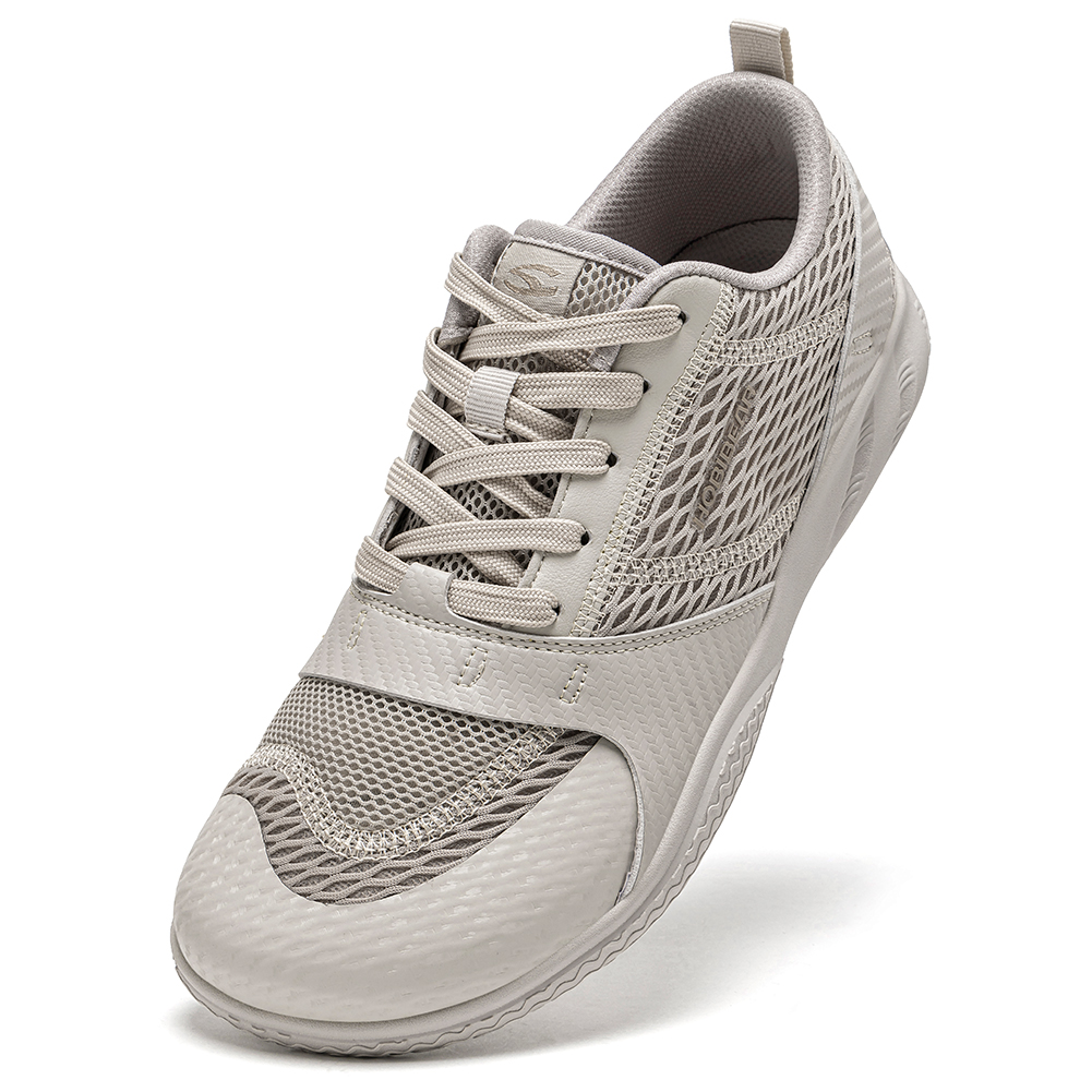 Men'S Shoes Zero Drop - รองเท้าตาข่ายแบบสวม HOBIBEAR สำหรับทุกเพศทุกวัย แบบไม่มีส้น ผูกเชือก เหมาะสำหรับเดินป่า