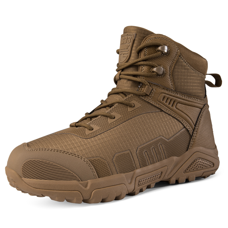 Men'S Shoes Dq - รองเท้าบูทผู้ชายแบบยุทธวิธี รองเท้าทหารกันน้ำ น้ำหนักเบาพิเศษ รองเท้าทำงาน รองเท้าฝึกซ้อม รองเท้าเดินป่า