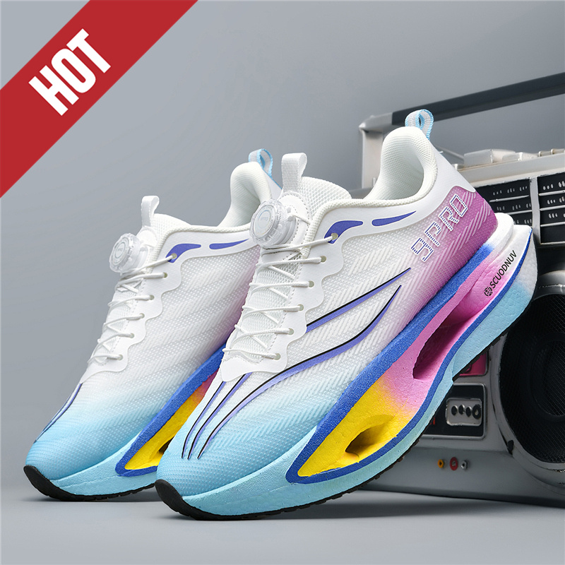 Men'S Shoes Professional - รองเท้าวิ่งผู้ชาย รองเท้าลำลอง รองเท้ามาราธอน รองเท้ากีฬา ระบายอากาศได้ดี น้ำหนักเบา