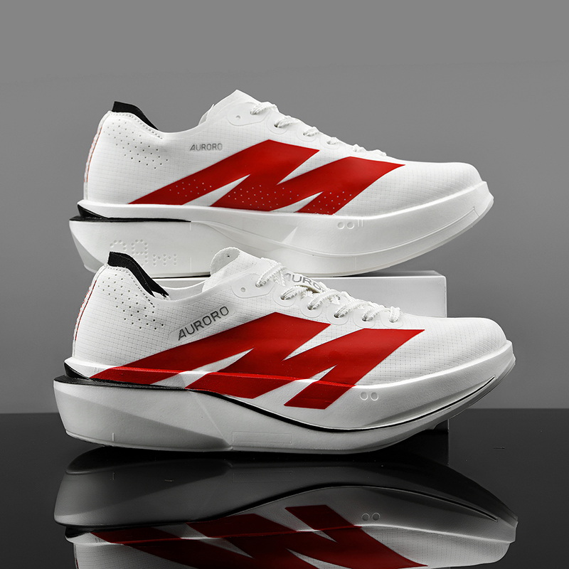 Men'S Shoes Professional - รองเท้าวิ่งผู้ชายคาร์บอนบอร์ดมาราธอนกีฬามืออาชีพระบายอากาศได้ดีน้ำหนักเบาสตรีสบายรองเท้ากีฬาแบบดั้งเดิม