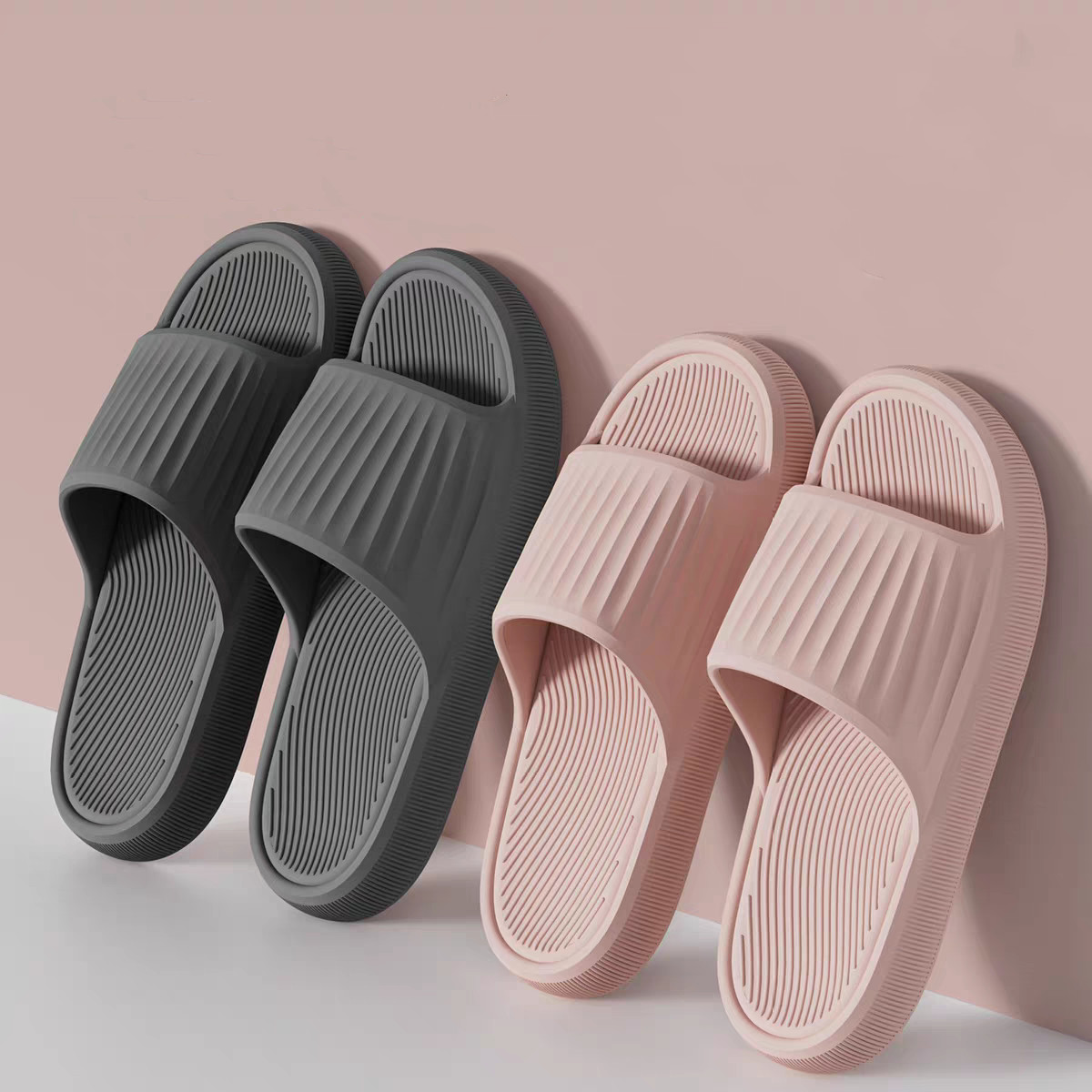 Men'S Shoes In Fashion - รองเท้าแตะลำลองสำหรับฤดูร้อน ผู้หญิง ผู้ชาย พื้นนุ่ม EVA กันลื่น