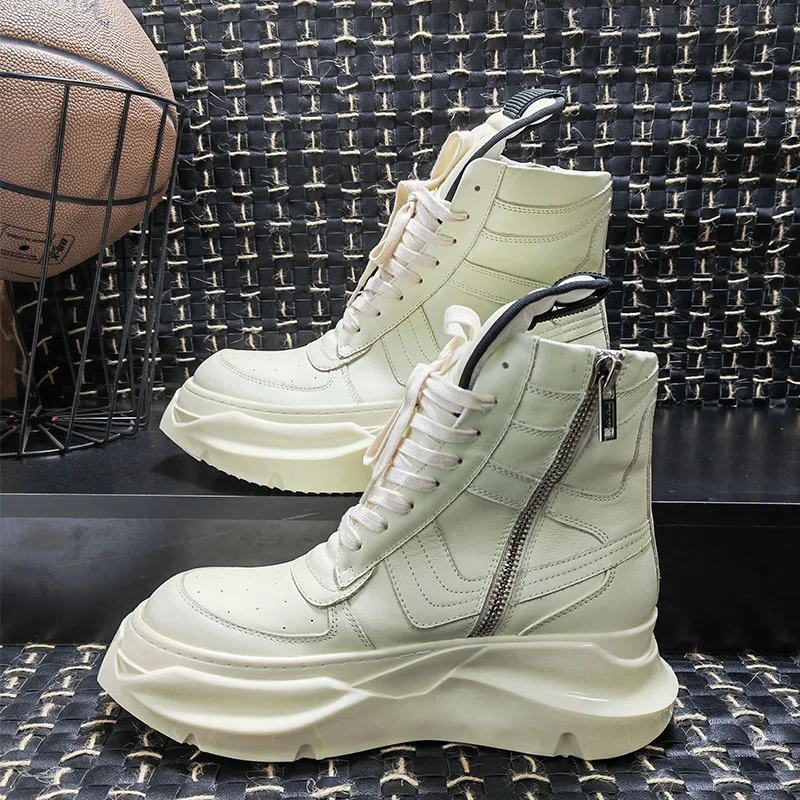 รองเท้าบูทข้อเท้าหนังแท้สำหรับ - Men'S Shoes Dq บทวิจารณ์และราคา