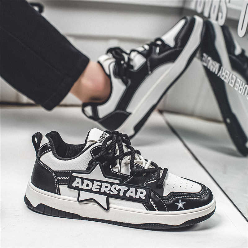 รองเท้าผ้าใบหัวมนพื้นยางน่ารัก - Men Shoes Brand บทวิจารณ์และราคา