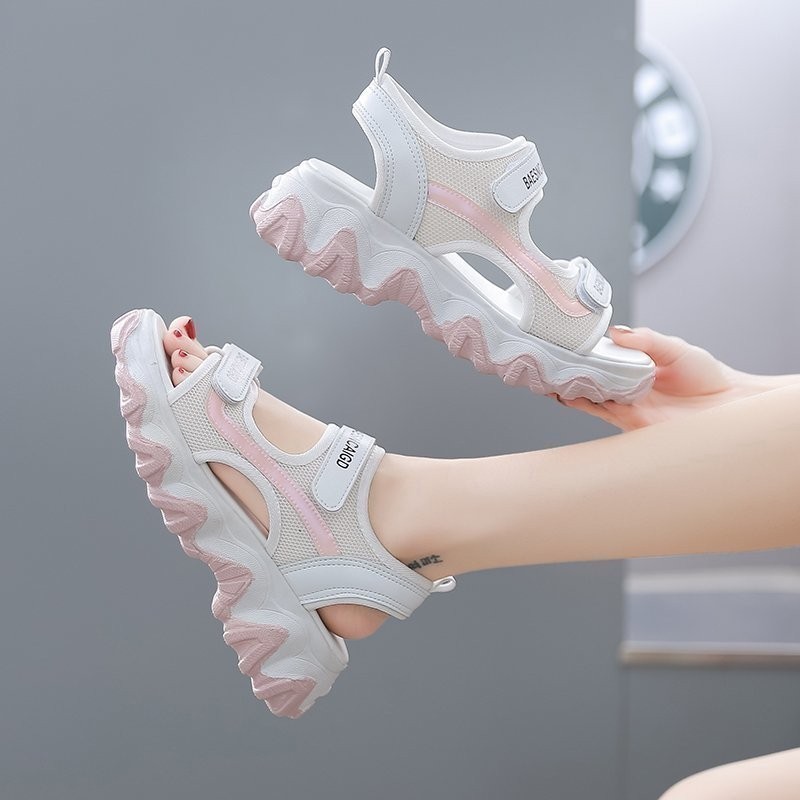 2026 ฤดูร้อนผู้หญิงรองเท้าแตะก - Velcro Strap Sandal บทวิจารณ์และราคา