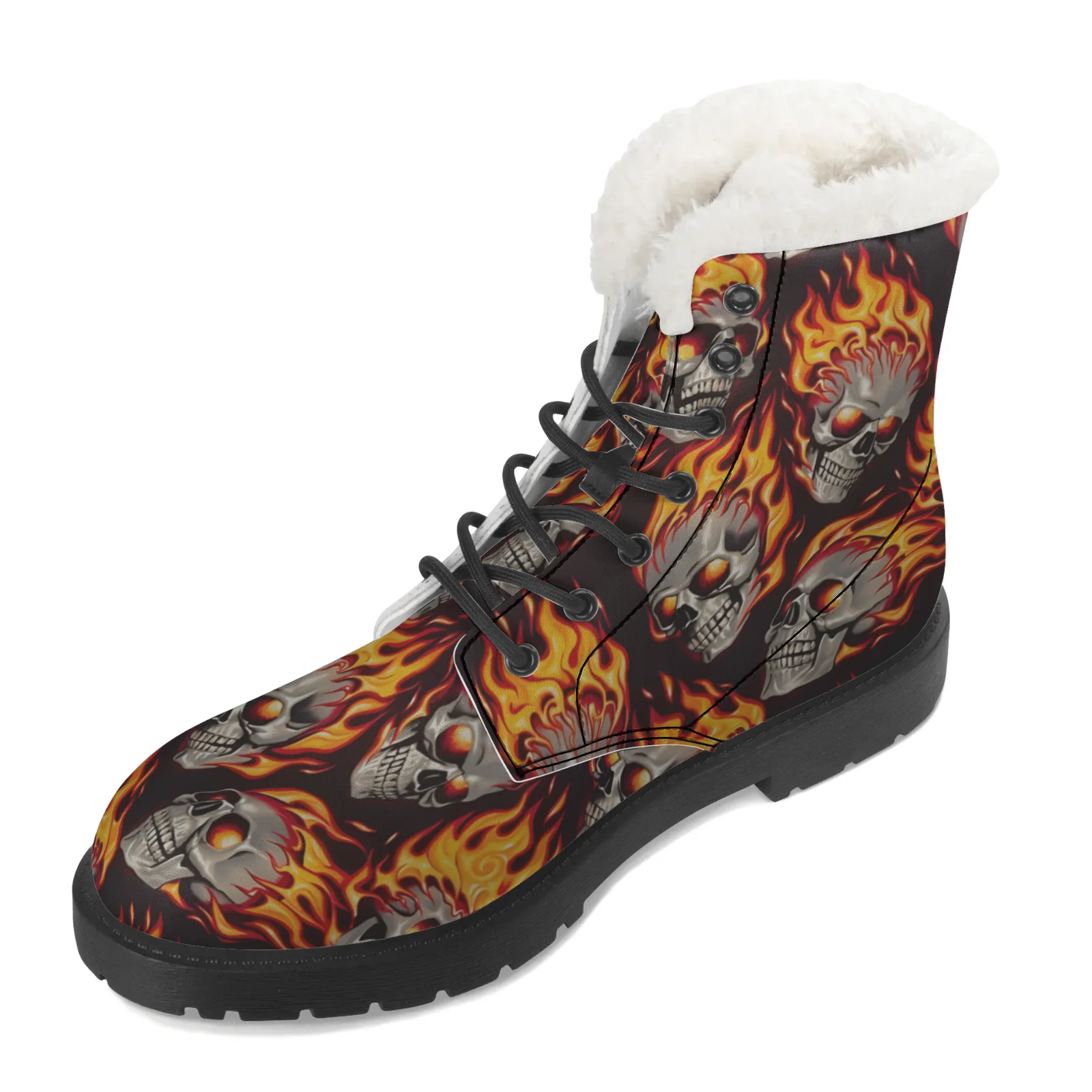 รองเท้าบูทลายหัวกะโหลกสำหรับผู - Men Shoes Eu To Us บทวิจารณ์และราคา
