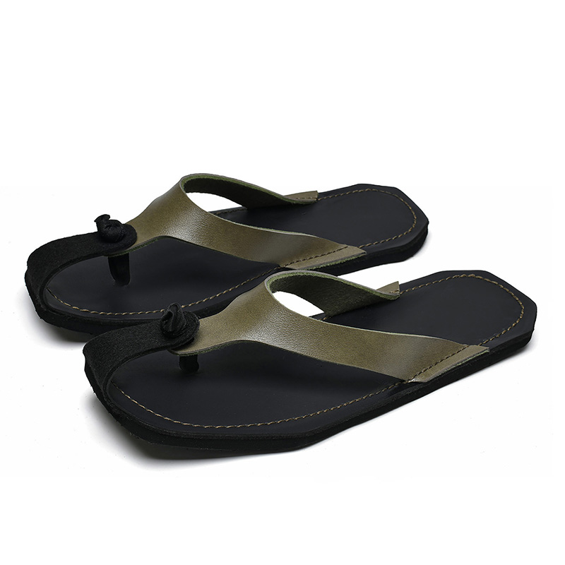 แฟชั่นฤดูร้อนผู้ชายรองเท้าแตะผ - Men Shoes Brand บทวิจารณ์และราคา