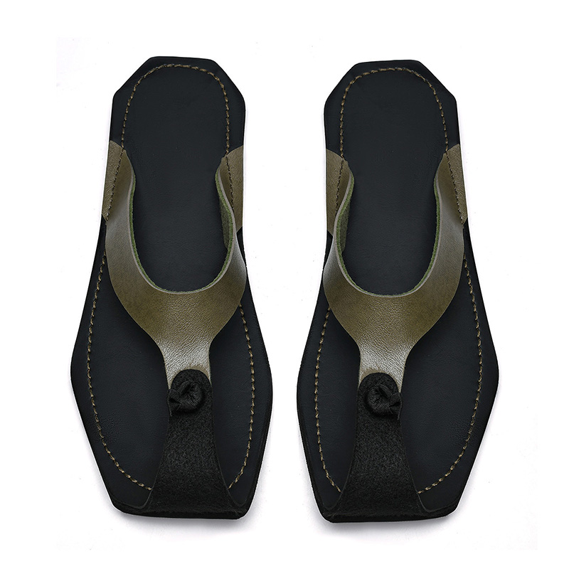 แฟชั่นฤดูร้อนผู้ชายรองเท้าแตะผ - Men Shoes Brand บทวิจารณ์และราคา