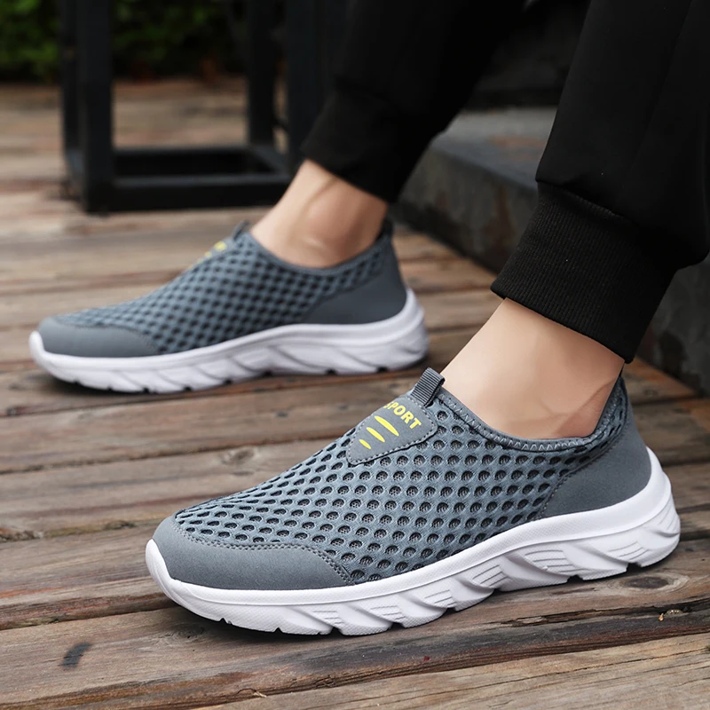Breathable Men's Casualรองเท้า - Men Shoes Xxl บทวิจารณ์และราคา