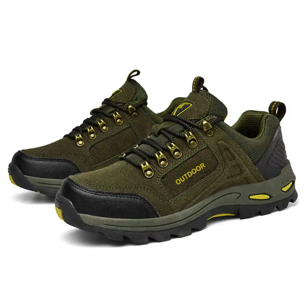 Non-SLIP Lace Up เดินป่าเทนนิส - Men'S Shoes Good For Flat Feet บทวิจารณ์และราคา