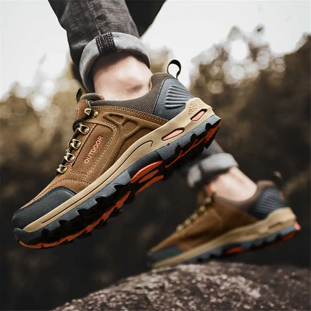 Non-SLIP Lace Up เดินป่าเทนนิส - Men'S Shoes Good For Flat Feet บทวิจารณ์และราคา