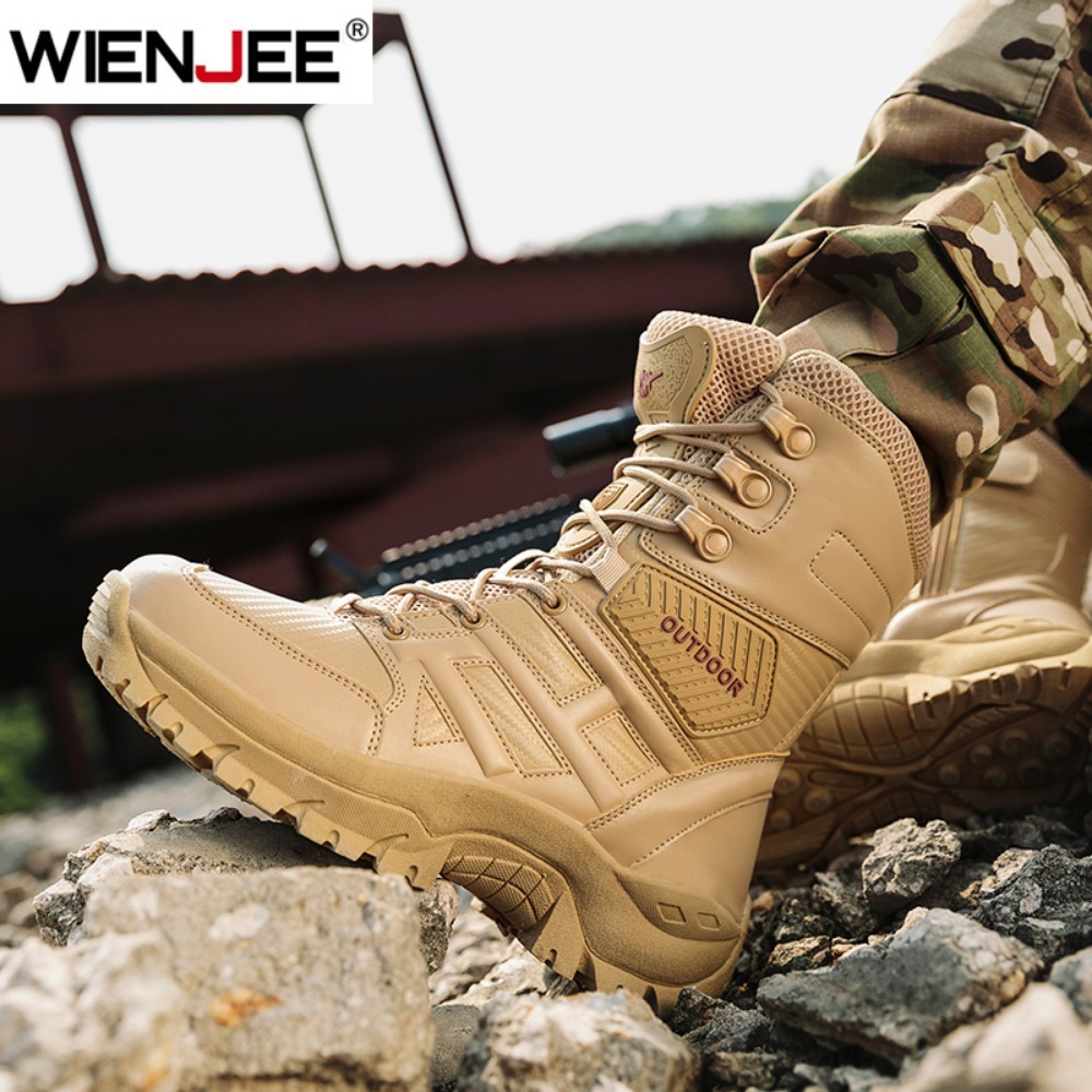 รองเท้าบูทหนังหุ้มข้อสูงคุณภาพ - Men Shoes Brand บทวิจารณ์และราคา