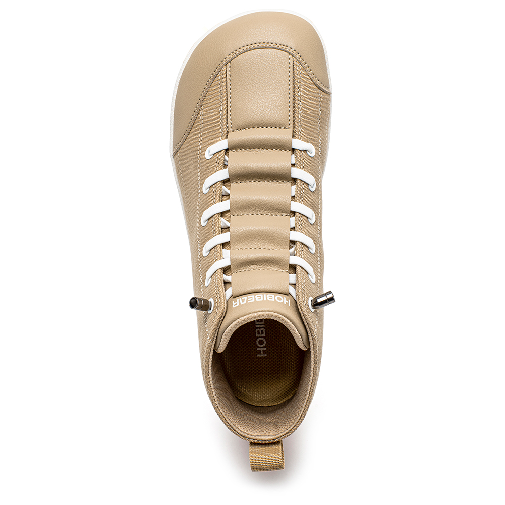 รองเท้าผ้าใบหุ้มข้อกลาง HOBIBE - Men'S Shoes Zero Drop บทวิจารณ์และราคา