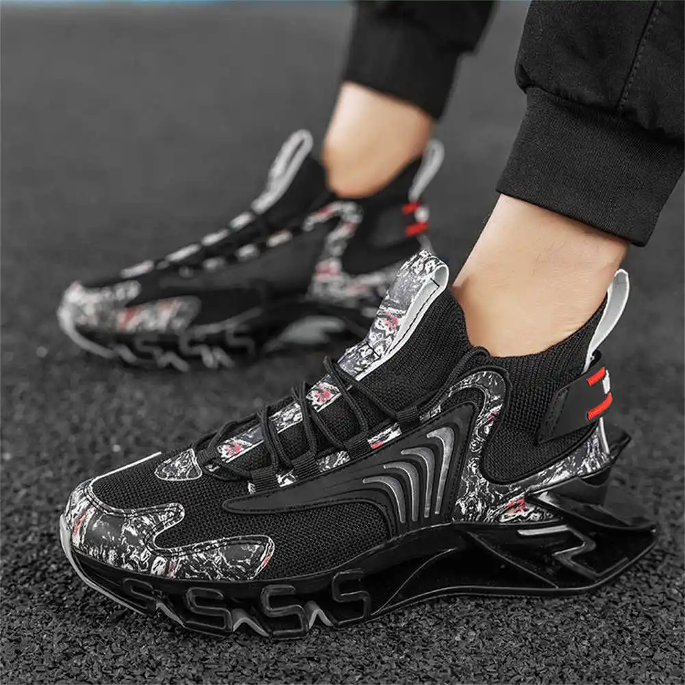 Blue Slipon ยาวรองเท้าสีชมพูรอ - Men Shoes Name บทวิจารณ์และราคา