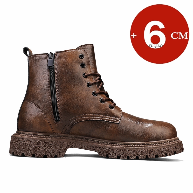 รองเท้าบูทเพิ่มความสูง 6 ซม. ส - Men'S Shoes Dq บทวิจารณ์และราคา