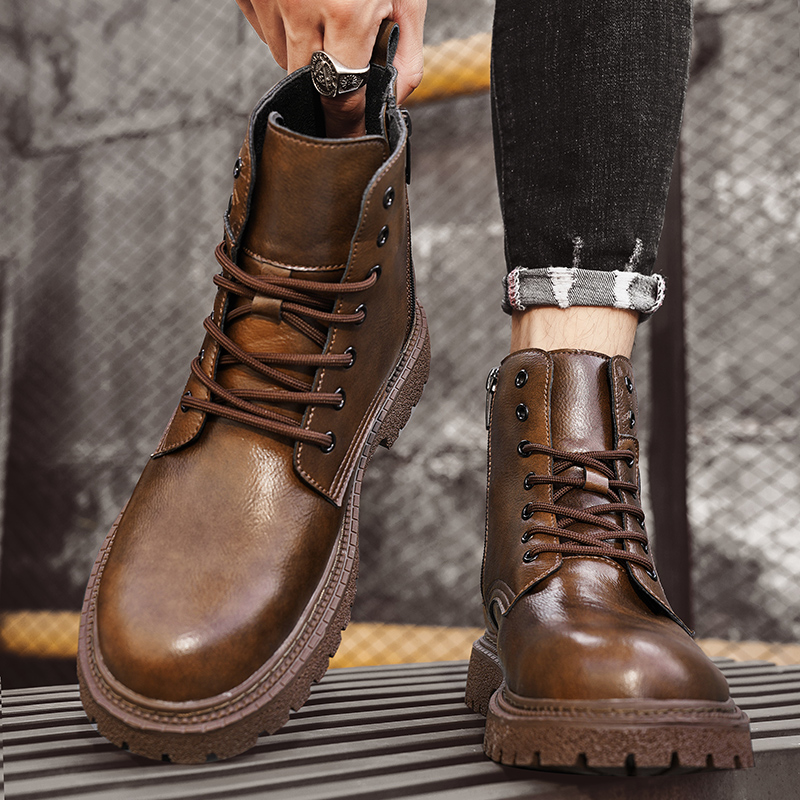 รองเท้าบูทเพิ่มความสูง 6 ซม. ส - Men'S Shoes Dq บทวิจารณ์และราคา