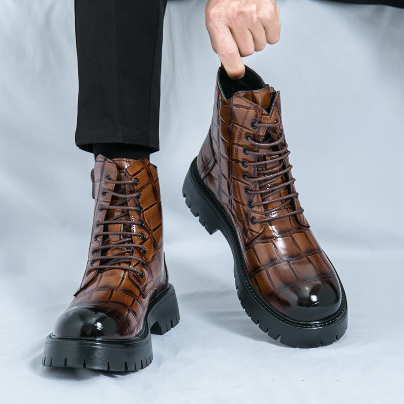 รองเท้าบูทเชลซีแฟชั่นฤดูร้อนสำ - Men Shoes Brand บทวิจารณ์และราคา
