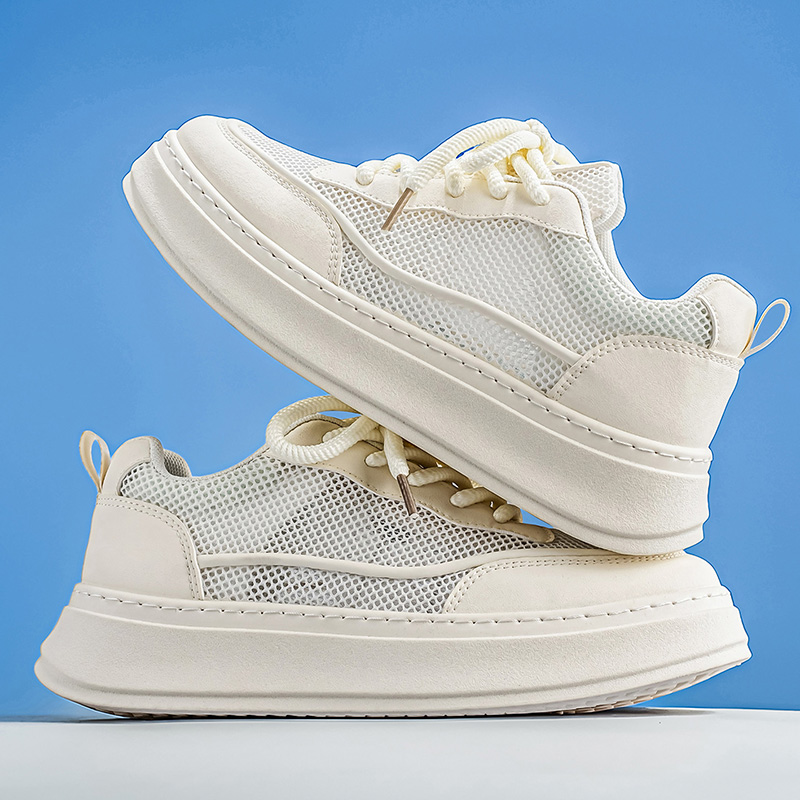 รองเท้าสเก็ตแพลตฟอร์มตาข่ายระบ - Men Shoes Eu To Us บทวิจารณ์และราคา