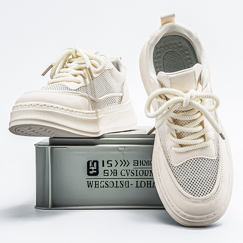 รองเท้าสเก็ตแพลตฟอร์มตาข่ายระบ - Men Shoes Eu To Us บทวิจารณ์และราคา