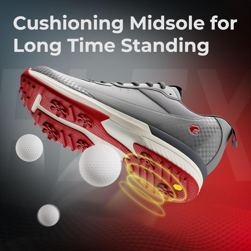 รองเท้ากอล์ฟ FitVille Wide สำห - Men'S Shoes Professional บทวิจารณ์และราคา