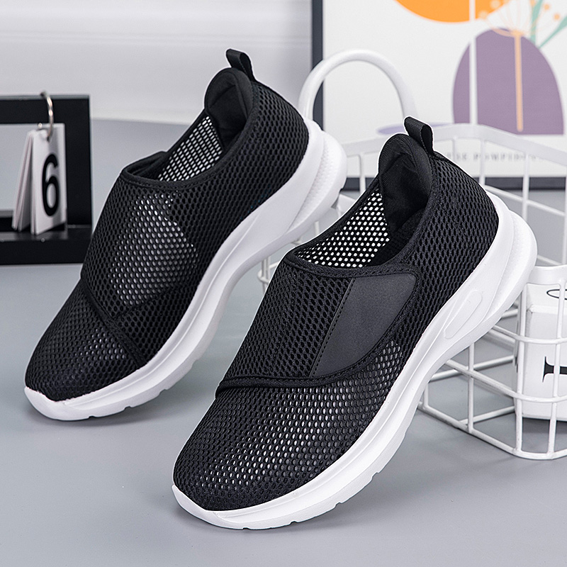 YUYIN รองเท้ากีฬาตาข่ายระบายอา - Men'S Shoes With Velcro บทวิจารณ์และราคา