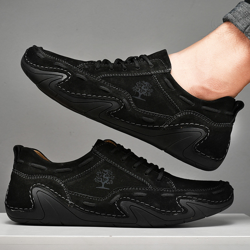 รองเท้าหนังรองเท้าส้นแบนลำลองแ - Men Shoes Xxl บทวิจารณ์และราคา