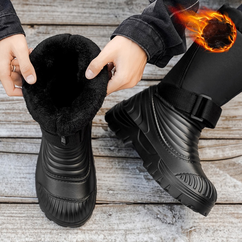 รองเท้าบูทหิมะใหม่สำหรับผู้ชาย - Hiking Boot Waterproof บทวิจารณ์และราคา