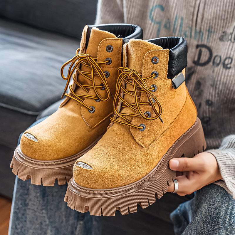 รองเท้าบูทหุ้มข้อสูงแบบคลาสสิก - Men'S Shoes Dq บทวิจารณ์และราคา