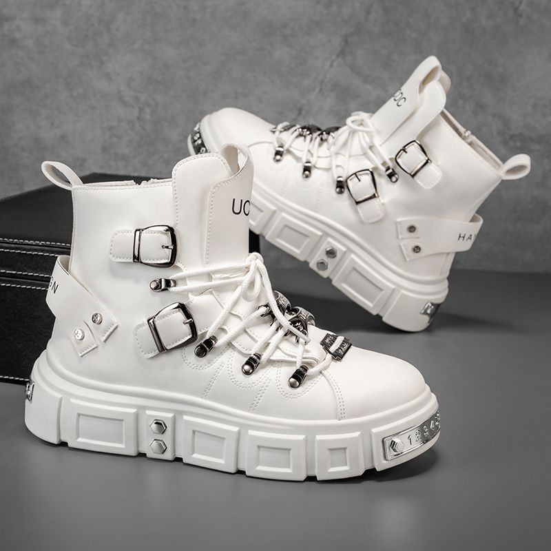 รองเท้าบูทแบรนด์แท้สำหรับผู้ชา - Men'S Shoes Dq บทวิจารณ์และราคา
