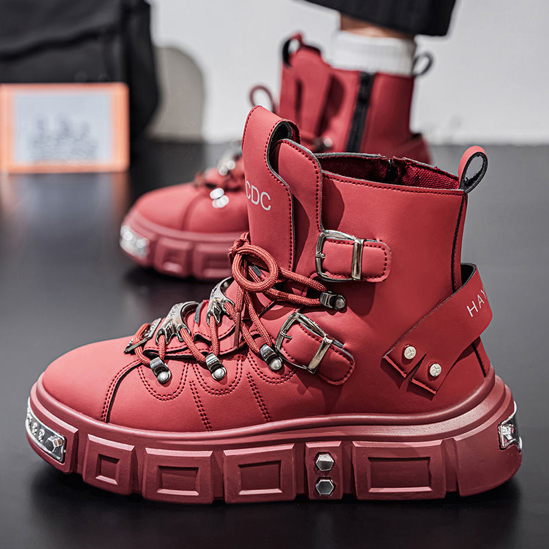 รองเท้าบูทแบรนด์แท้สำหรับผู้ชา - Men'S Shoes Dq บทวิจารณ์และราคา