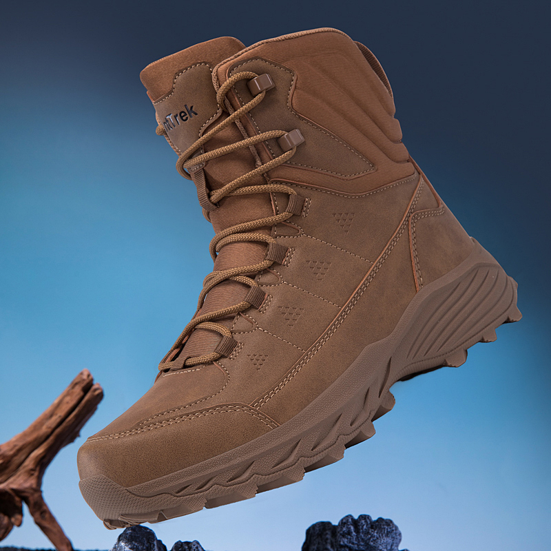 รองเท้าบูททหารผู้ชายกันน้ำอัลต - Men'S Shoes Dq บทวิจารณ์และราคา