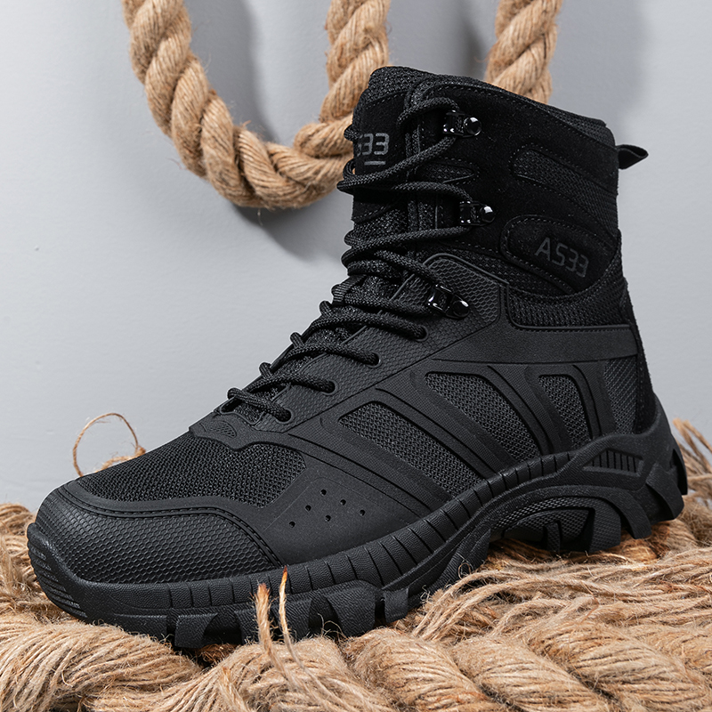 รองเท้าบูทผู้ชายแบบผูกเชือก รอ - Hiking Boot Waterproof บทวิจารณ์และราคา