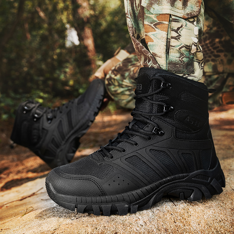 รองเท้าบูทผู้ชายแบบผูกเชือก รอ - Hiking Boot Waterproof บทวิจารณ์และราคา