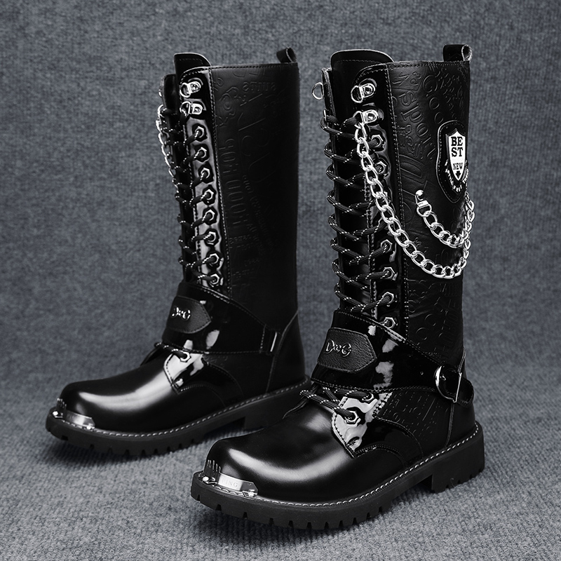 รองเท้าบูทหุ้มข้อสูงลำลองไซส์ใ - Men'S Shoes Dq บทวิจารณ์และราคา