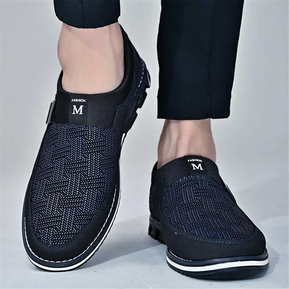สีน้ําเงินเข้ม 44-45 ฤดูร้อนรอ - Men'S Shoes Good For Flat Feet บทวิจารณ์และราคา