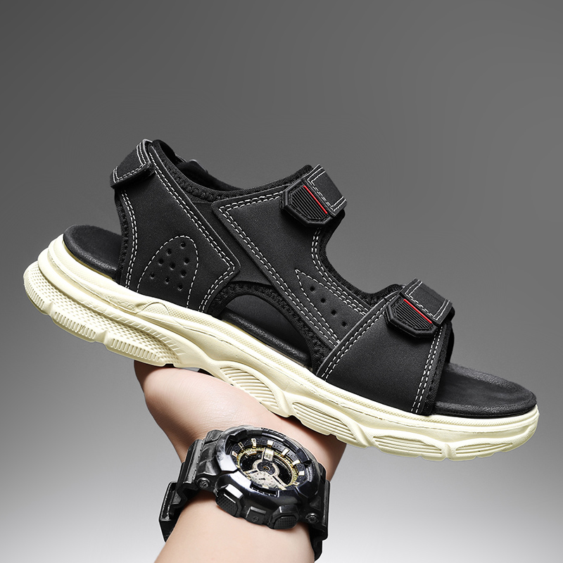 รองเท้าแตะกลางแจ้งสำหรับผู้ชาย - Men'S Shoes With Velcro บทวิจารณ์และราคา