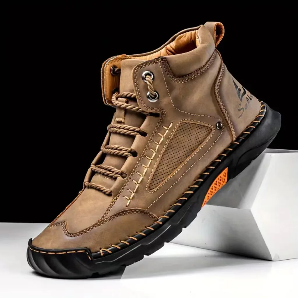 รองเท้าบูทผู้ชายเย็บมือ ไซส์ให - Men'S Shoes Dq บทวิจารณ์และราคา