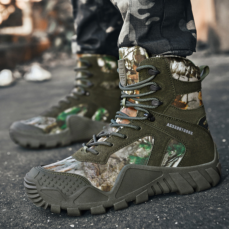 รองเท้าบูทผู้ชายแบบผูกเชือก กั - Hiking Boot Waterproof บทวิจารณ์และราคา