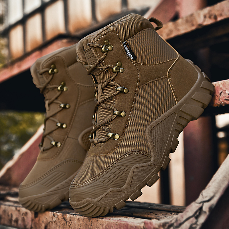 รองเท้าผู้ชายรองเท้ากลางแจ้งรอ - Hiking Boot Waterproof บทวิจารณ์และราคา