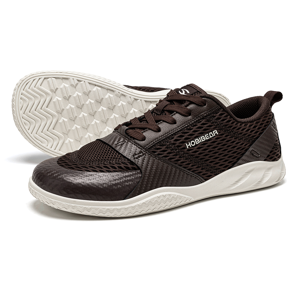 รองเท้าตาข่ายแบบสวม HOBIBEAR ส - Men'S Shoes Zero Drop บทวิจารณ์และราคา