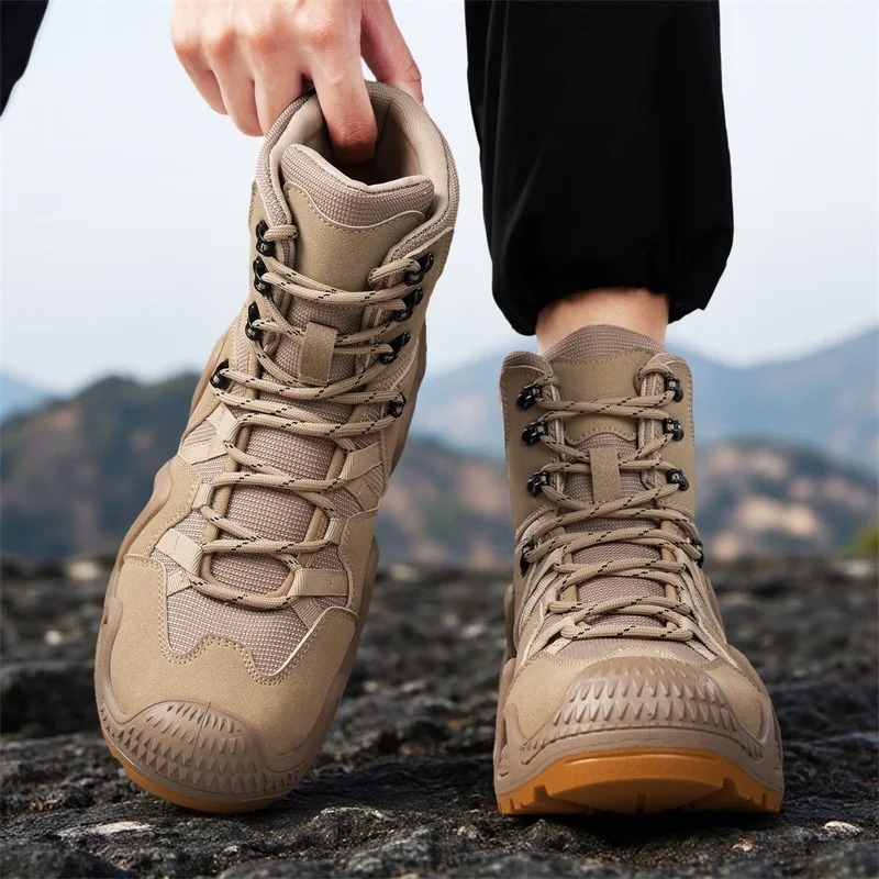 รองเท้าบูทผู้ชายแบบผูกเชือก ยี - Hiking Boot Waterproof บทวิจารณ์และราคา