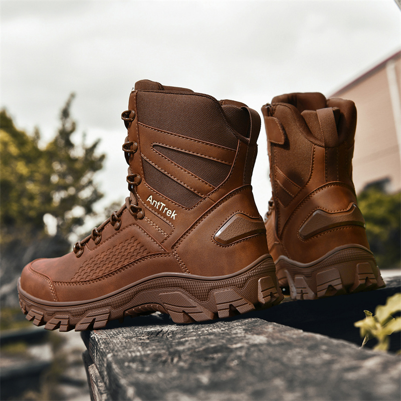 รองเท้าบูทผู้ชายสำหรับการฝึกซ้ - Hiking Boot Waterproof บทวิจารณ์และราคา
