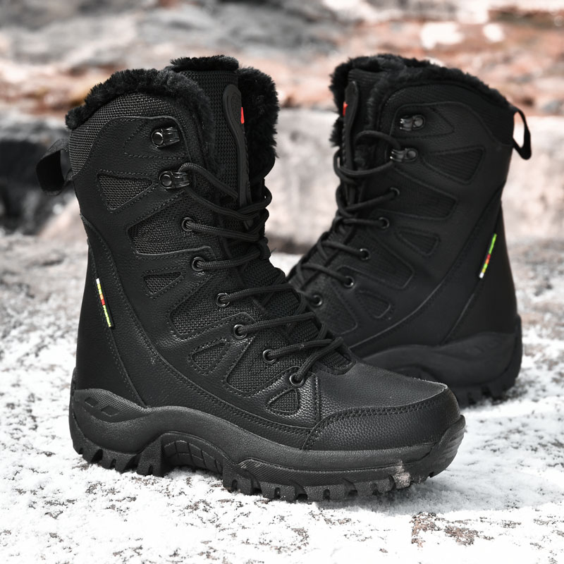 รองเท้าบูทผู้ชายแบบยุทธวิธีใหม - Hiking Boot Waterproof บทวิจารณ์และราคา