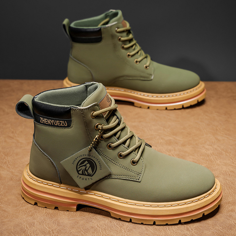 รองเท้าบูทสั้นสไตล์เรโทรสำหรับ - Men'S Shoes Dq บทวิจารณ์และราคา