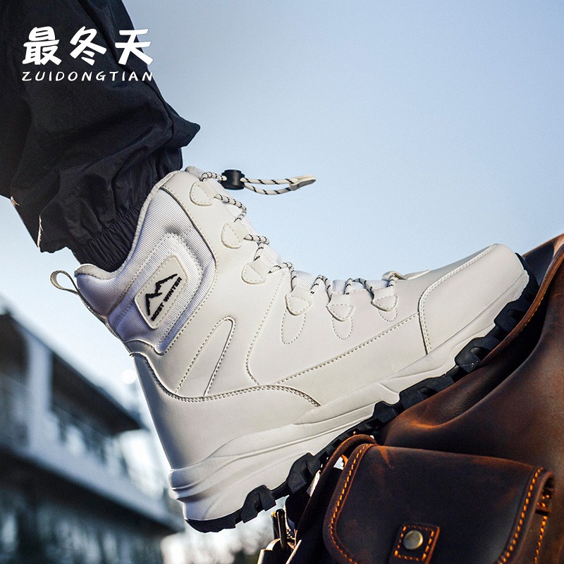 ฤดูหนาว Mens High Top รองเท้าค - Hiking Boot Waterproof บทวิจารณ์และราคา